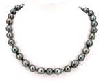 Tahitiperlen Collier Cano, AAA Qualität, 11.0 - 12.0 mm