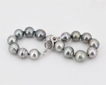 Perlenarmband aus Tahitiperlen 8.3 - 10.0 mm